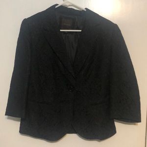 The Limited black lace blazer
